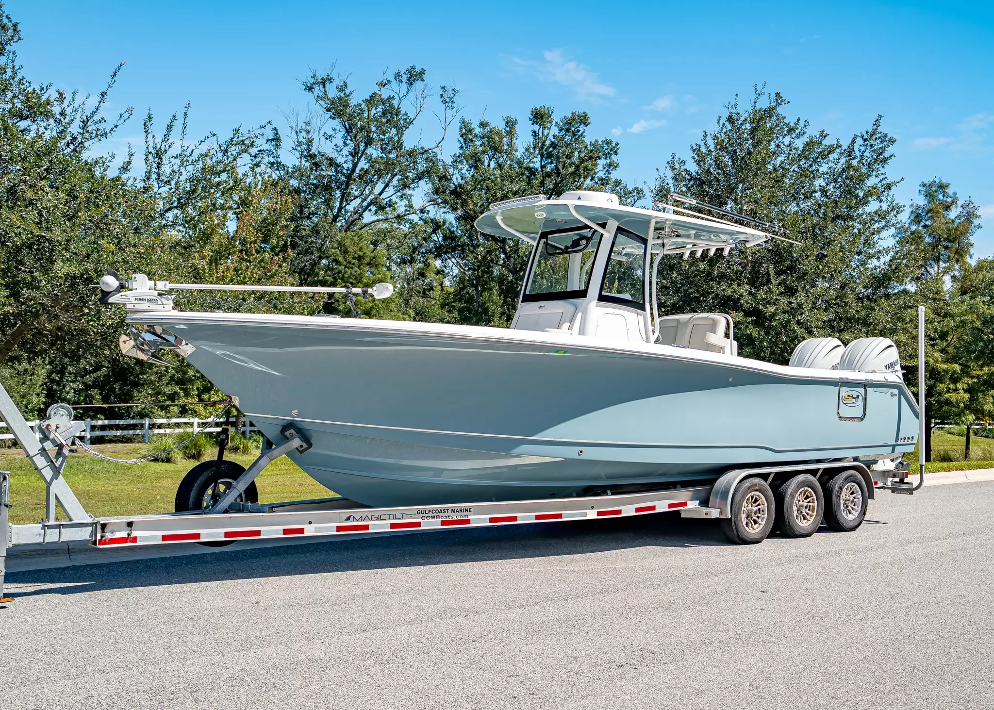 2022 Sea Hunt Gamefish 30 CB Slate Blue